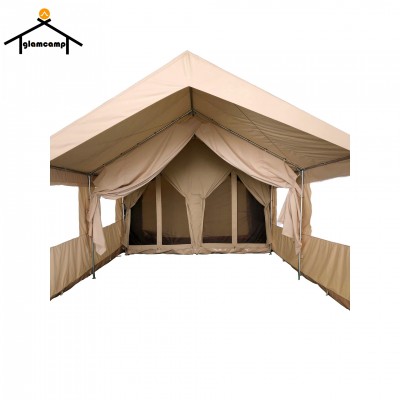 Waterproof Hotel Luxury Family Safari Tents For Glamping