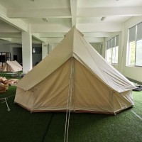 Outdoor Ecological Natural Wooden Bell Tent