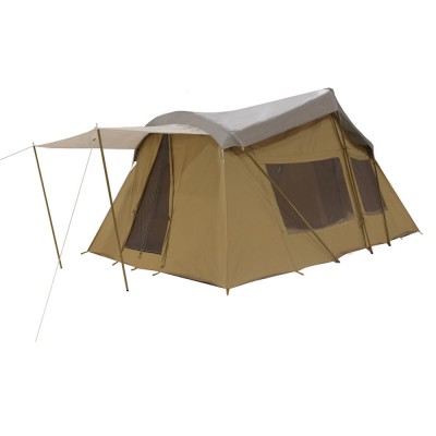 2020 new design 3-4 person light weight small canvas tent for family camping