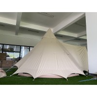 Glamping cotton canvas mini indian teepee tent tipi tent for fly sheet