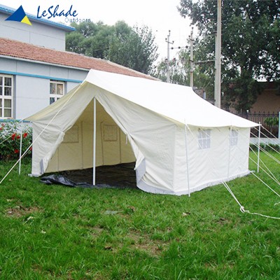 Skillful manufacture Unique breathable Disaster Relief canvas tent