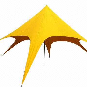 China waterproof star shade tents for sale