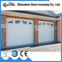 Made in china galvanized steel PU foam automatic 16x7 garage door panel for sale